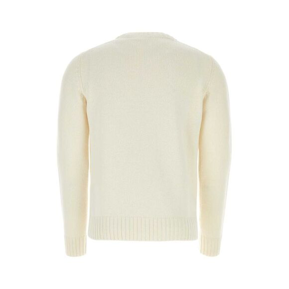 Prada Men Ivory Wool Blend Sweater - Picture 2 of 2